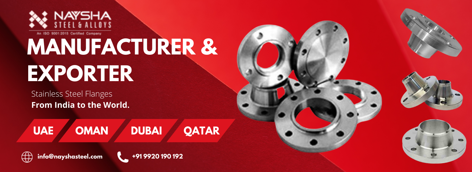 Stainless Steel Flanges Mnaufacturer Supplier in UAE