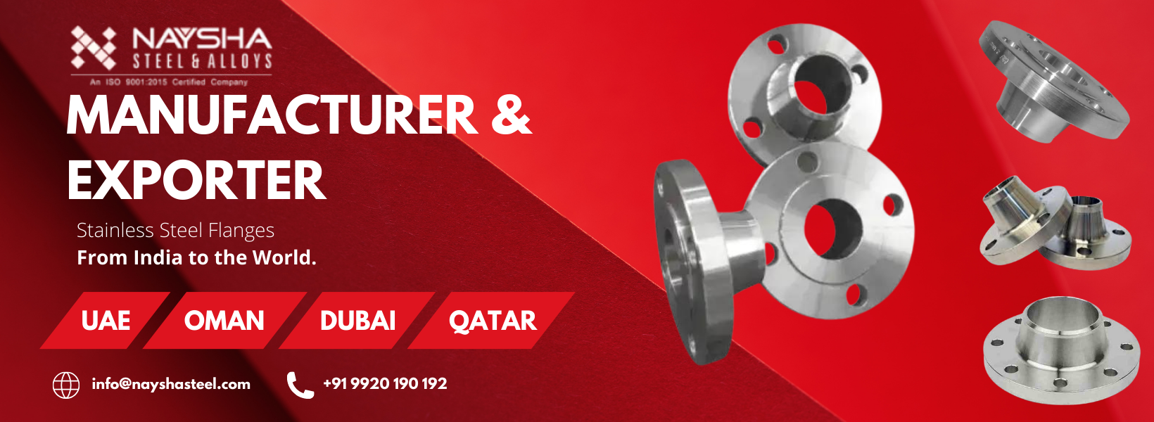 Stainless Steel Flanges Mnaufacturer Supplier in Qatar